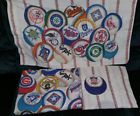 Unbranded Vintage Major League Baseball Bed Sheet Set Flat Fitted