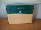 University Ralph Lauren Nip Twin Xl Sheet Set 100 Cotton Fallon Yellow 886087104356
