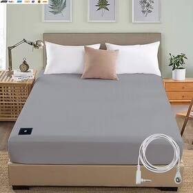 Sf-006 Usa-viralfinds Earthing Fitted Sheet Organic Cotton With Conductive Silver Fiber Grounding Bed