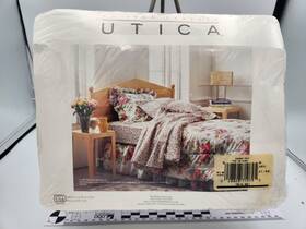 Caa582 Utica New 1997 3pc Twin Sheet Set Suzanna Multi Floral No Iron Percale Usa Vtg Caa582 Utica New 1997 3pc Twin Sheet Set Suzanna Multi Floral No Iron Percale Usa Vtg