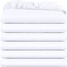 Utopia Bedding 197703003121 Queen Fitted Sheets - Bulk Pack Of 6 Bottom Soft Brus