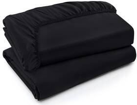 Utopia Bedding 197703006580 Twin Xl Fitted Sheets Bulk Pack Of 2 Bottom Soft Brus
