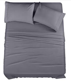 Utopia Bedding 840143520238 King Microfiber 4 Piece Bed Sheet Set With Pillowcases New Utopia Bedding 840143520238 King Microfiber 4 Piece Bed Sheet Set With Pillowcases New