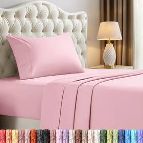 Utopia Bedding 840143583493 Twin Bed Sheets Set - 3 Piece Brushed Microfiber Shrinkage And Fade