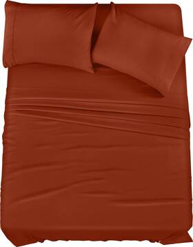 Utopia Bedding 840143583622 Queen Bed Sheets Set - 4 Piece Brushed Microfiber