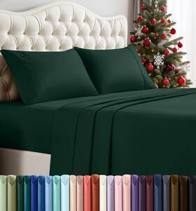 Utopia Bedding 840143583653 King Bed Sheets Set - 4 Piece Brushed Microfiber S
