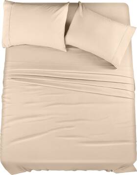 Utopia Bedding 840143585428 Full Bed Sheets Set - 4 Piece Brushed Microfiber Shrinkage And Fa