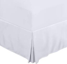 Ub0750 Utopia Bedding Fba Queen Bed Skirt - Soft Quadruple Pleated Ruffle White Ub0750 Utopia Bedding Fba Queen Bed Skirt - Soft Quadruple Pleated Ruffle White