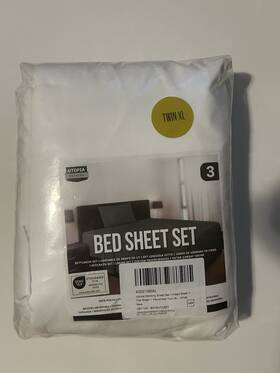 Ub1107 Utopia Bedding Twin Xl Sheet Set 3 Piece Bed Sheets - White- New