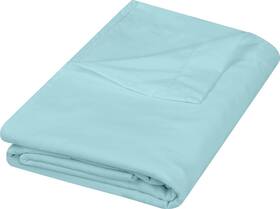 Ub3701 Utopia Bedding Flat Sheet 1 Pack Twin Spa Blue Soft Brushed Microfiber Fabr