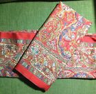 Vintage Pillow Cases Ralph King Red Lauren Bedroom Galahad Pair Vintage Pillow Cases Ralph King Red Lauren Bedroom Galahad Pair