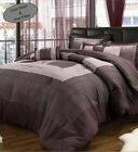 Vio 8pc Luxury Bedding Set Purple Plum Size Queen 013217064208
