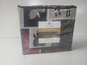Dps689q Virah Bella - Lodge Life 4-piece Sheet Set Queen