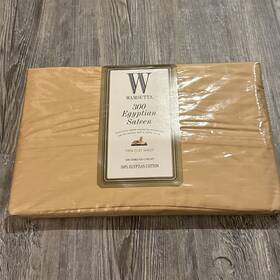 Wamsutta 030473078329 300tc 100% Egyptian Cotton Sateen Twin Fitted Sheet Wamsutta 030473078329 300tc 100% Egyptian Cotton Sateen Twin Fitted Sheet