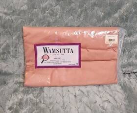 Wamsutta 034086062744 Springtime Pink Combed Pima Cotton King Flat Sheet 250 Tc New Sealed