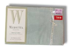 Wamsutta 034086230754 Supercale Twin Flat Sheet 200 Thread 50% Cotton Polyester New Usa