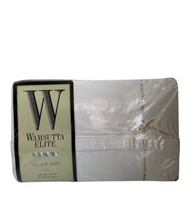 118274 Wamsutta Elite White Sateen Full Flat Sheet 81 X 96 Pima Cotton 250 Tc New 118274 Wamsutta Elite White Sateen Full Flat Sheet 81 X 96 Pima Cotton 250 Tc New