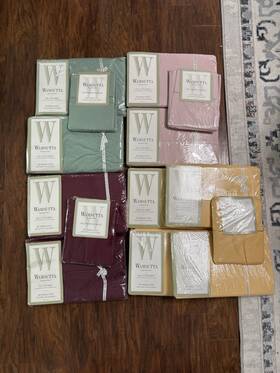 141507 Wamsutta Lot Of 5 Vintage Pima Rich Full Fitted Sheet 141507 Wamsutta Lot Of 5 Vintage Pima Rich Full Fitted Sheet