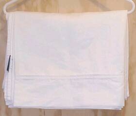 19300-dz Wamsutta Dream Zone King Flat Sheet 1000tc 100% Pima Cotton Ivory Solid