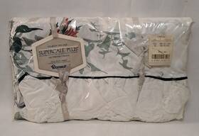 Wamsutta 407001018513 Vintage Tara Full Flat New Ruffled Bed Sheet Cottage Rose Victorian Wamsutta 407001018513 Vintage Tara Full Flat New Ruffled Bed Sheet Cottage Rose Victorian
