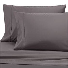 Wamsutta 444600025740 Nwt Pimacott 500 Thread Count Gray King Solid Sheet Set Bed Bath Beyond
