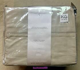 Wamsutta 444600051282 Dream Zone Pima Cotton King Size Sheet Set - Taupe