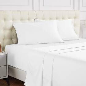 Sjt4pc Warmstar 100% Cotton Queen Sheet Set 600 Thread Count Bed Sheets Satee