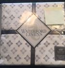 Waterford Linens Laila Grey Piece King Sheet Set Tc New
