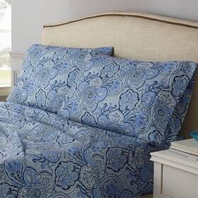 Waverly 081806658022 Paddock Shawl Cooling Design Bedding Sheets And Pillowcases 4 Piece Set Porcel