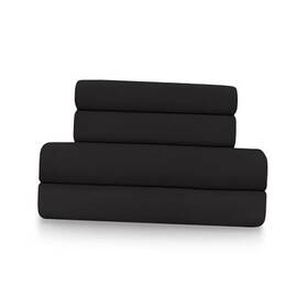 Westpoint Home 028828624918 4 Piece King Cotton Blend Bed Sheets Set Light Weight Soft Breathable