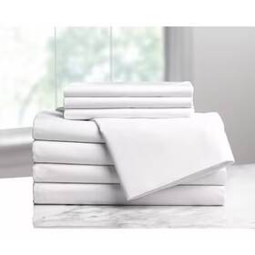 1a29711 Westpoint Home Fitted Sheet Xl Full Size 80 Inch L Pk6
