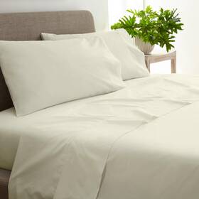 Whisper Organics 810082705546 100% Organic Cotton Sheets Queen Size - Gots Certified Percale