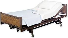 Fitted3680-3 White Classic Fitted Hospital Bed Sheets Set Of 3 Cotton Sheet With 200