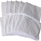 554-7073-9812 White Hospital Sheet Dozen 1 Fitted Bed Contour Mabis