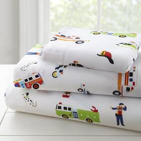 Wildkin 097277846912 Microfiber Twin Sheet Set For Boys And Girls Bedding Includes Top
