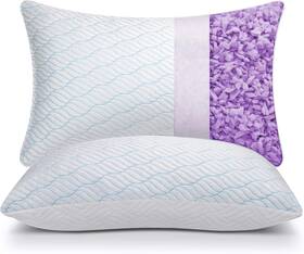 B0b4vmx98t Wishsmile Ca Cooling Pillows Queen Size Set Of 2 Pack Blue Cover