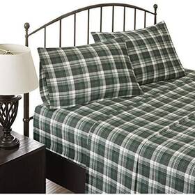 Woolrich 675716794026 Cotton Sheet Set Cottage Charms Print 100% Flannel Sheets Warm And Fuzz