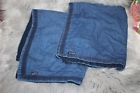 Woolrich Denim Jean Standard Pillowcase Pillow Case Sham Euc
