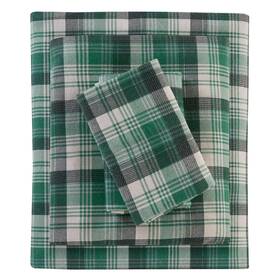 Wr20-1794 Woolrich Cotton Sheet Set Cottage Charms Print 100% Flannel Sheets Warm And Fuzz