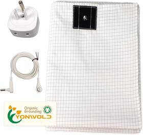 Yonwold 114129818733 Organic Grounding Sheet 10% Silver Full/double For Bed Sleeping Therapy