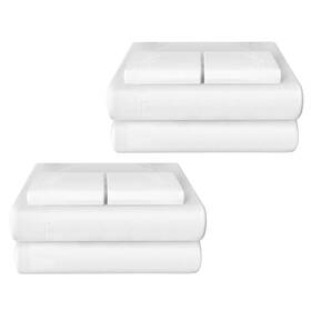 Yssoa 198401009293 Queen Bed Sheet Set-cooling Breathable And Super Soft 8 Piece Bedding Sheets