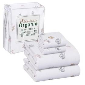 Zainitex Inc 810159791892 Organic Flannel Sheets Size - 100% Cotton Double Brushed Bed Sheet Full Floral Zainitex Inc 810159791892 Organic Flannel Sheets Size - 100% Cotton Double Brushed Bed Sheet Full Floral