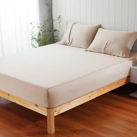 Zaizaihome 749664733762 Full Fitted Sheet Only 400tc Bamboo Viscose Cooling And Soft Fu