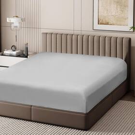 Zaizaihome 955228876248 100% Egyptian Cotton Fitted Sheet King Size Only 600 Thread Count 8 Inch -16 De