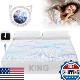 B0d8g6lgv1 Zajaz Grounding Sheets King Size 95 Organic Cotton 5 Pure Silver Fiber Grounded