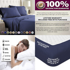 Synchkg066144 Zm18-sh-qnvy Hotel Luxury Bed Sheets Set Series Platinum Collection 736983942388 Synchkg066144 Zm18-sh-qnvy Hotel Luxury Bed Sheets Set Series Platinum Collection 736983942388