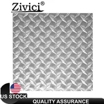 Industrial Metal 10.63"X10.63" Aluminum 5 Bar Diamond Tread Sheet Plate. Fixed Price $14.90.