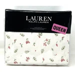 Ralph Lauren Christmas Mackenzie Flannel Sheet Set Queen Holiday Holly Mistletoe. Fixed Price $167.23.
