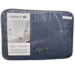 Lacoste Vintage Indigo Queen Sheet Set 100% Cotton Percale Solid Bedding. Fixed Price $46.50.