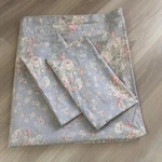 Vtg Ralph Lauren Queen Sheet 2 Standard Pillowcases Floral Blue Shelter Island. Fixed Price $74.99.